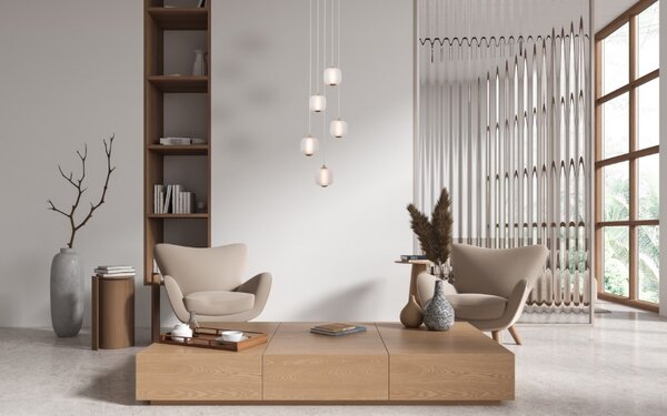 LED závesné svietidlo 1300 lm 3000K zlatá ITALUX Ganti PND-34362-5-HBR-OPAL