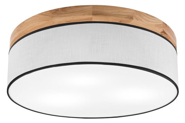Brilagi - LED Stropné svietidlo BELLADONNA 3xE27/15W/230V pr. 50 cm biela/dub