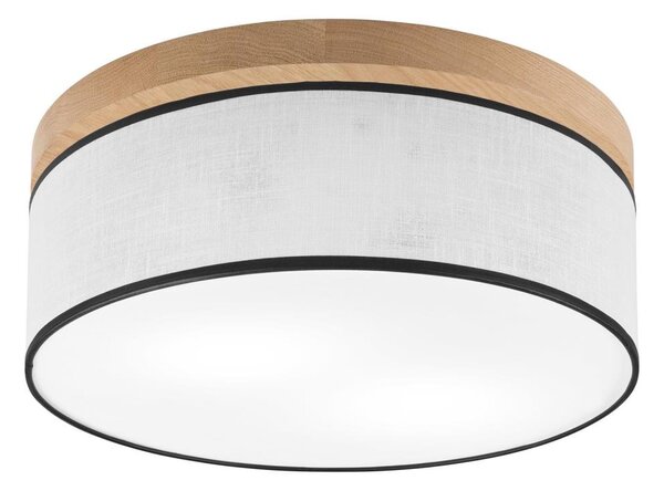 Brilagi - LED Stropné svietidlo BELLADONNA 2xE27/15W/230V pr. 40 cm biela/dub