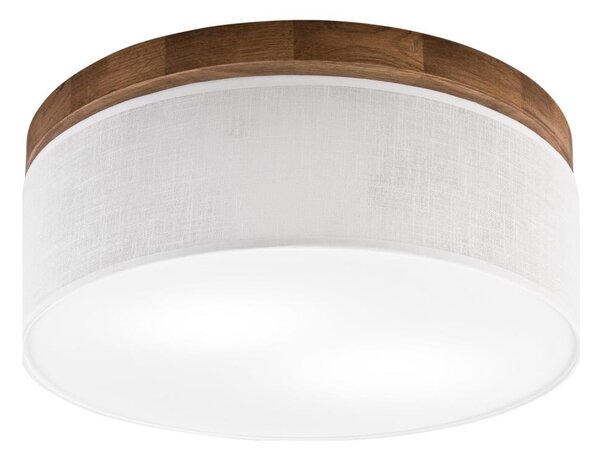 Brilagi - LED Stropné svietidlo BELLADONNA 2xE27/15W/230V pr. 40 cm biela/dub čerešňa