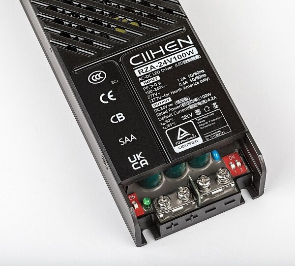 Rabalux 70206 - Zapustený nap. zdroj pre svietidlá v liš. sys. LiTrack 100W/24V