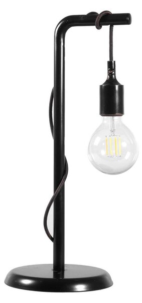 ONLI - Stolná lampa WIRE 1xE27/15W/230V 50 cm čierna
