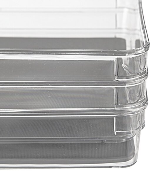 Košík-organizér GREY 40,3x16,2x4,5 cm