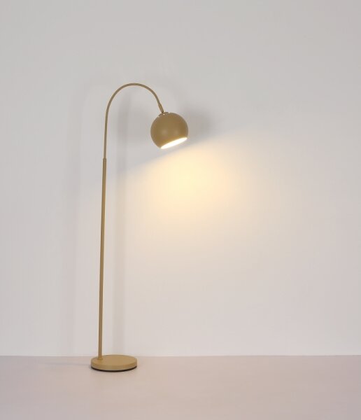 Globo 24779S - Stojacia lampa BENNO 1xE27/60W/230V béžová