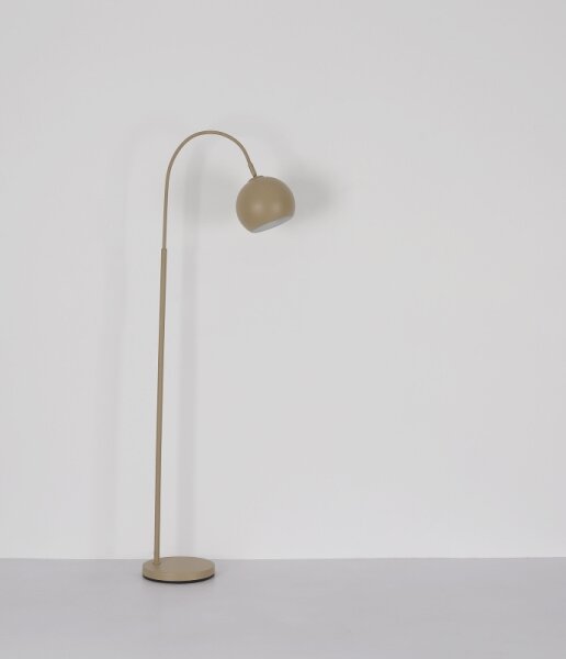 Globo 24779S - Stojacia lampa BENNO 1xE27/60W/230V béžová