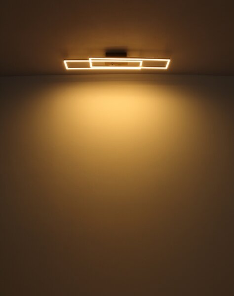 Globo 67208-30 - LED Stropné svietidlo DAKARI LED/30W/230V 3000K 60x80 cm čierna