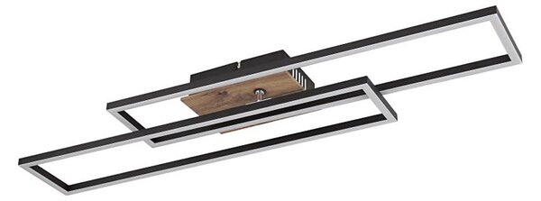 Globo 67208-30 - LED Stropné svietidlo DAKARI LED/30W/230V 3000K 60x80 cm čierna