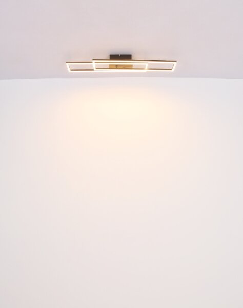 Globo 67208-30 - LED Stropné svietidlo DAKARI LED/30W/230V 3000K 60x80 cm čierna