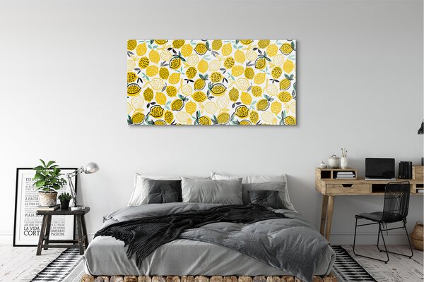 Obraz plexi Citróny 120x60 cm 2 Prívesky