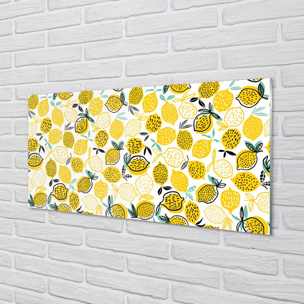 Obraz plexi Citróny 100x50 cm 2 Prívesky