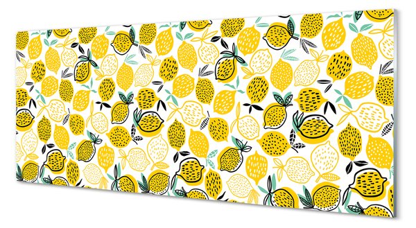 Obraz plexi Citróny 120x60 cm 2 Prívesky