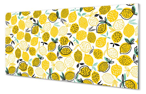 Obraz plexi Citróny 120x60 cm 2 Prívesky
