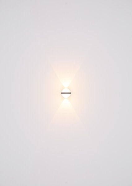 Globo 34157 - LED Vonkajšie nástenné svietidlo ILLI LED/12W/230V IP54 čierna