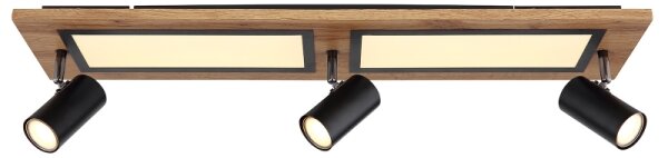 Globo 67306D1 - LED bodové svietidlo ULLA LED/24W/230V + 3xGU10/5W