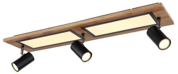 Globo 67306D1 - LED bodové svietidlo ULLA LED/24W/230V + 3xGU10/5W