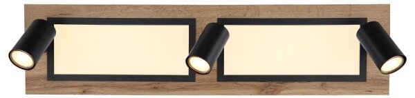 Globo 67306D1 - LED bodové svietidlo ULLA LED/24W/230V + 3xGU10/5W