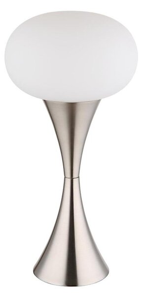 Globo 21027N - Stolná lampa LULA 1xE14/25W/230V matný chróm