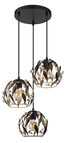 Globo 15759-3HR - Luster na lanku MIKA 3xE27/40W/230V pr. 41 cm