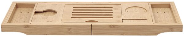 Mexen Bamboo, bambusová polička do vane 70-105 cm, hnedá, 701170-00
