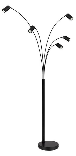Globo 57910-5S - Stojacia lampa ROBBY 5xGU10/35W/230V