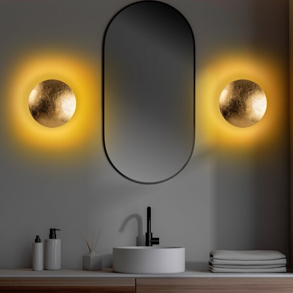 LED Nástenné svietidlo YOSMA LED/5W/230V 3000K zlatá