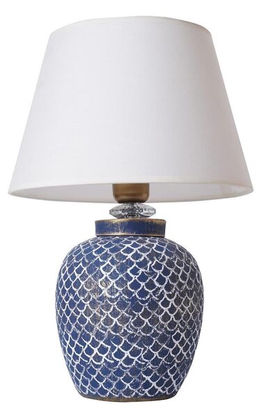 Stolná lampa 1xE27/40W/230V modrá