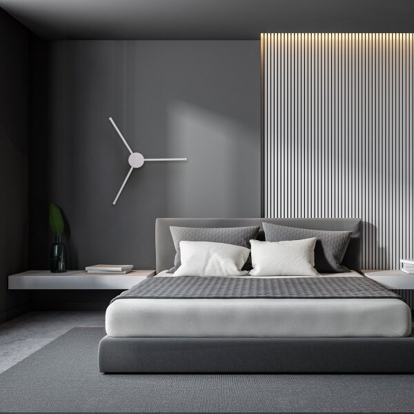 Brilagi - LED Nástenné svietidlo LUGO TRE LED/14W/230V biela