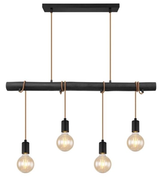Globo 15459-4H - Luster na lanku LEO 4xE27/60W/230V