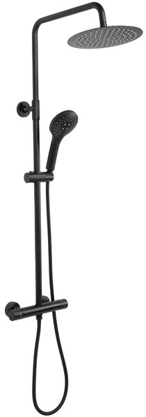 Sprchový set s termostatom REA VINCENT Black
