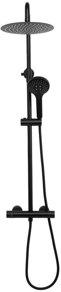 Sprchový set s termostatom REA VINCENT Black