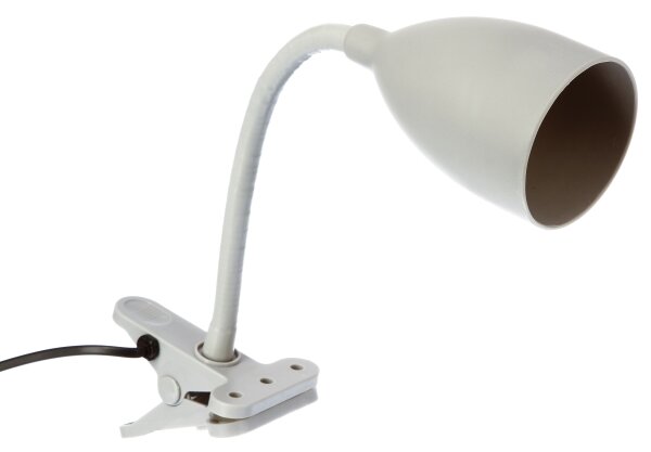 Atmosphera - Lampa s klipom SILY 1xE14/7W/230V šedá