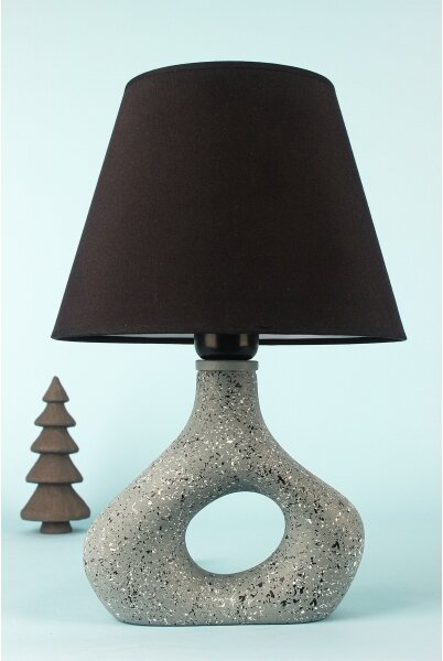 Stolná lampa 1xE27/40W/230V čierna/zelená