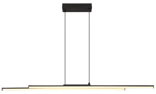 Globo 67342-24H - LED Luster na lanku KIRINA LED/24W/230V 3000K čierna