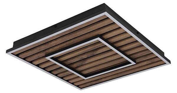 Globo 67345D1 - LED stropné svietidlo WOODY LED/36W/230V 3000K 45x45 cm