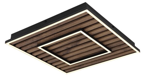 Globo 67345D1 - LED stropné svietidlo WOODY LED/36W/230V 3000K 45x45 cm