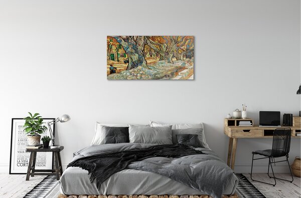 Obraz plexi Art abstraktné mestský trh 100x50 cm 4 Prívesky