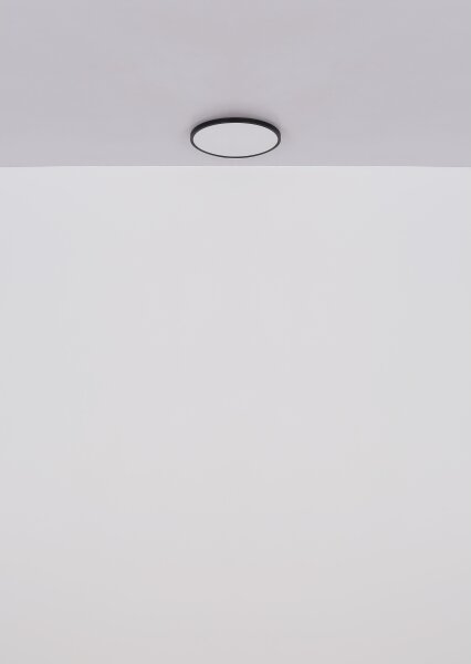 Globo 41566-15S - LED Stropné svietidlo NIELSEN LED/15W/230V pr. 23 cm čierna
