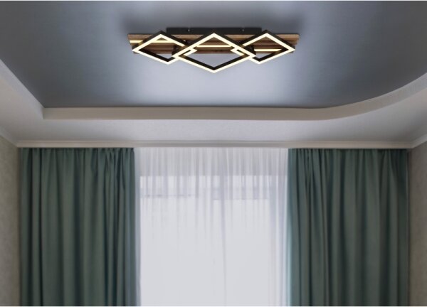 Globo 67344D2 - LED stropné svietidlo OBRIEN LED/32W/230V 3000K 31x61cm