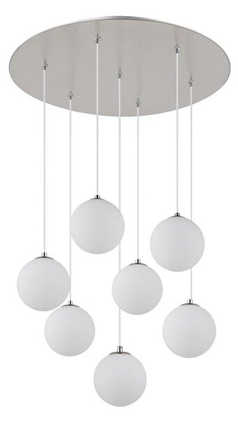 Globo 56140-7H - LED Luster na lanku RIHA 7xG9/3,5W/230V biela
