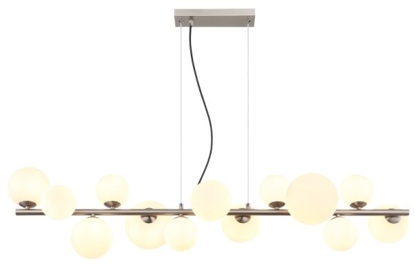 Globo 56140-13H - LED Stojacia lampa RIHA 13xG9/3,5W/230V biela