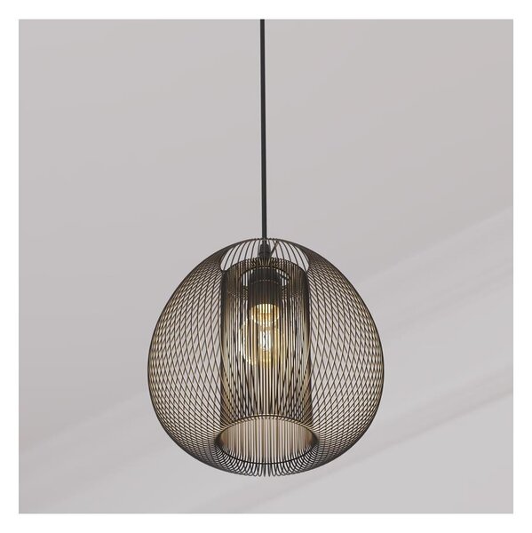 Atmosphera - Luster na lanku NODA 1xE27/40W/230V čierna