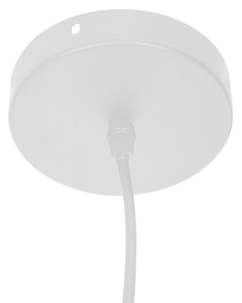 Atmosphera - Luster na lanku LIBY 1xE27/40W/230V bambus/čierna