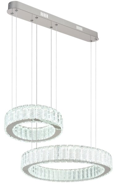 Globo 67162-80 - LED stmievateľný luster na lanku MUCKY 80W/230V 2700-6000K + DO