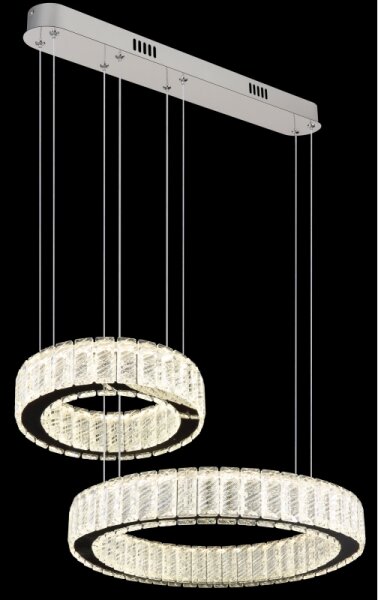 Globo 67162-80 - LED stmievateľný luster na lanku MUCKY 80W/230V 2700-6000K + DO