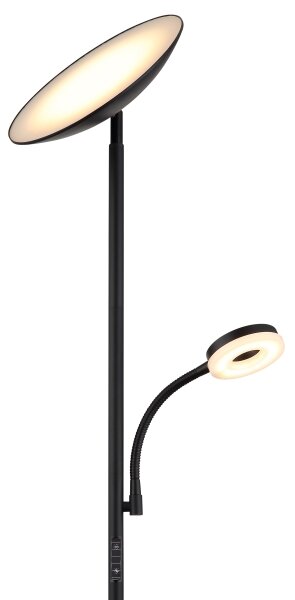 Globo 58011 - LED stmievateľná stojacia lampa SKOPO LED/20W/230V + LED/5W