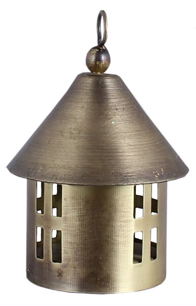 Kovový lampášik na čajovú sviečku Round 11,5 cm
