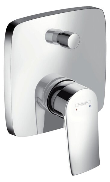 Hansgrohe Metris - Páková vaňová batéria podomietková, chróm 31454000