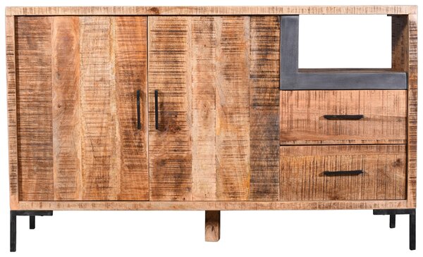 KOMODA, mangové drevo, prírodná farba, 145/87/40 cm MID.YOU - Komody, Online Only
