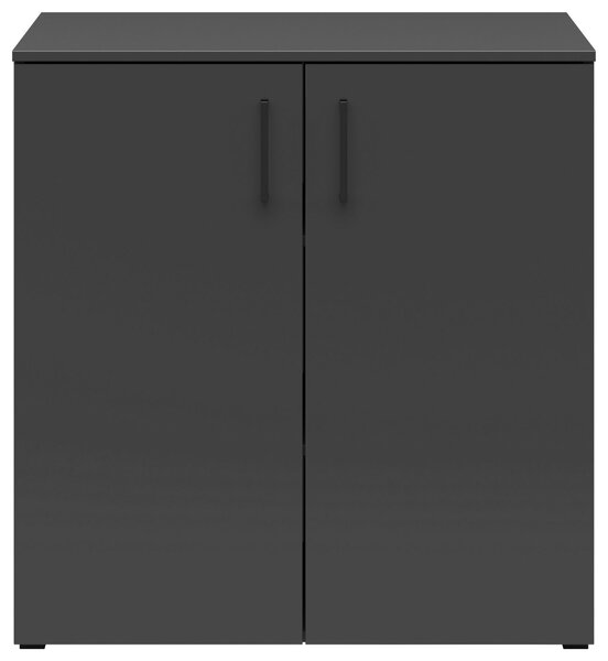 KOMODA, grafitová, 80/83/52 cm Carryhome - Komody