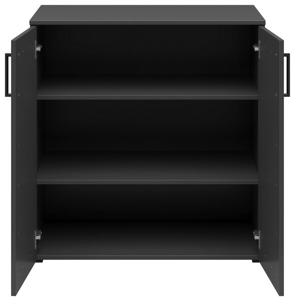 KOMODA, grafitová, 80/83/52 cm Carryhome - Komody